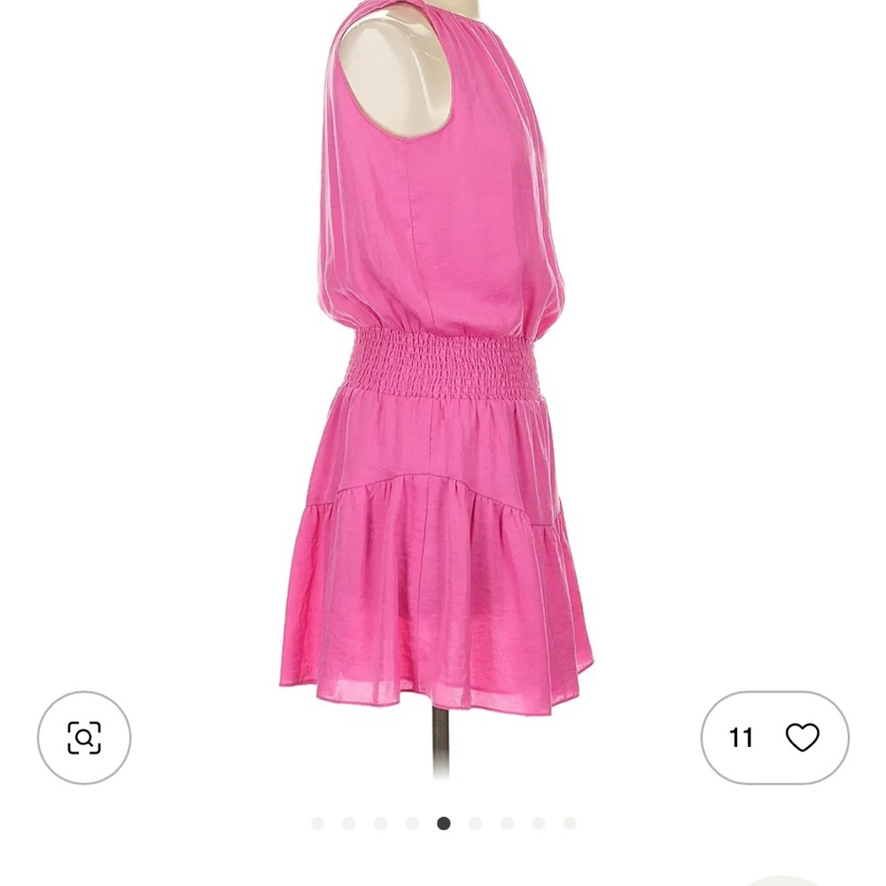 1. State Fuchsia Sleeveless Midi Dress